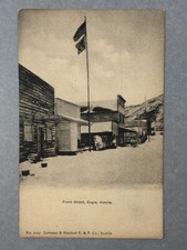 c 1905 EAGLE ALASKA Front Street ANTIQUE Postcard Undivided Back picture