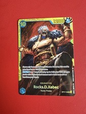 One Piece TCG Rocks D. Xebec Character SEC Foil OP17-118  picture
