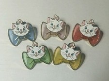 Disneyland HKDL Aristocats Marie Carnival Stain Glass Bow Tie 2023 Pin Set Of 5 picture