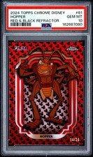 2024 Topps Chrome Disney Hopper /28 #81 PSA 10 picture