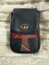 VIVIENNE WESTWOOD Tartan Check Cigarette Case, Discontinued, Rare picture