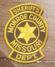 Patch MONROE COUNTY MISSOURI SHERIFF DEPT  picture