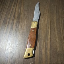 Vtg CAMILLUS#4 hunting folding pocket knife NY USA Sword Brand picture