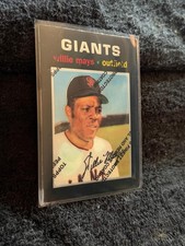 1996 Topps Willie Mays Commemorative Reprint #24 1970 #600 Giants HOF picture