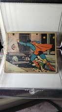 1940 Gum Inc Superman #15 Panic In The Subway Vintage Non-Sport Card R145 Raw picture