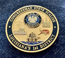 US Speaker of House Steve Scalise Whip Congressman Louisiana Politician Coin LSU picture
