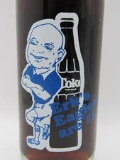 GEORGIA SOUTHERN UNIVERSITY - Coca Cola Bottle - Erk's Eagles Footballl - 1986 picture