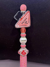 Extremely rare PRADA Purfume shaped acrylic focal fancy beaded pen picture