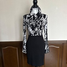 Moschino Lovemoschino Musical Note Pattern Dress Women Luxury Designer Rare Mode picture
