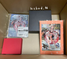 Hololive Sakamata Chloe 2022 Birthday Goods Complete Set W/ Autograph Post Card picture
