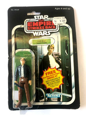 Vintage Star Wars ESB Han Solo Bespin Outfit Figure with 41 Back Card picture