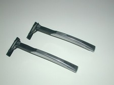 2 Vintage 1989 Schick Slim Twin Razor Handles Slim Head Twin Blade Unused Lot picture
