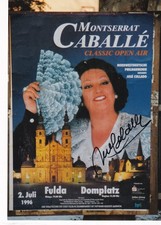 Autograph - Montserrat Caballe picture