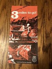 Vintage Festiniog Railway Brochure “3 Mile to go” picture