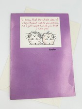 Vintage 1985 Boynton Cat Greeting Card 