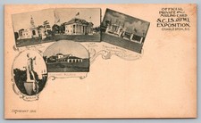 1902 Charleston SC Exposition Private Mailing Card S.C. I.S. and W.I  PMC RARE picture