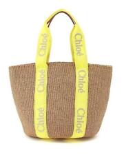 Chloe Basket Tote Bag Yellow picture