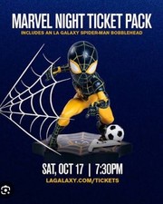 LA Galaxy Marvel Night Spiderman Bobblehead picture
