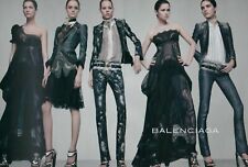 BALENCIAGA Footwear Magazine Print Ad Advert  long legs high heels shoes 2006 picture