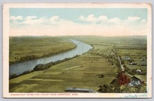 Deerfield Massachusetts MA Connecticut River Valley Postcard c1920s picture