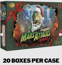 2026 Topps Mars Attacks Christmas Hobby Box - 20 ct. Case - IN HAND picture