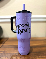 Katseye X Sanrio Kuromi 30oz Spill Proof Tumbler Cup Limited Edition Eyekons picture