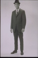 Full Length Portrait Of Young Man 1960s Historic Old Photo picture