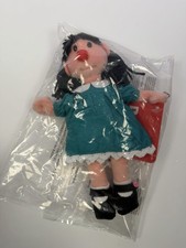 The Big Comfy Couch Plush Keyring Keychain Doll Cartoon Theme Black Teal NEW picture