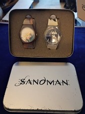 THE SANDMAN 2 WATCH SET DC COMICS VERTIGO - DREAM & DANIEL NEVER WORN - Rare picture