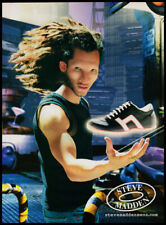 Steve Madden shoes print ad 2002 non-human levitating shoe picture