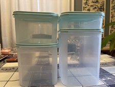 New Tupperwar4 Pce Modular Mate Rectangle Set picture