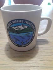 Vintage 1984 US Navy Naval Undersea Warfare Engineering Station Keyport WA Mug picture