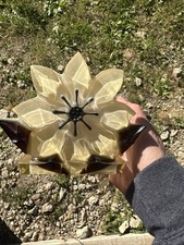 Vintage 1960s Wondermold Lucite Flower Napkin Holder USA MCM Floral Kitsch picture