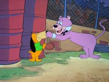 SNAGGLEPUSS animation cel Hanna-Barbera cartoons Yogi bear production art  I8 picture