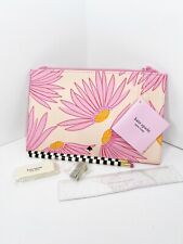 NEW Kate Spade Falling Flower Pencil Pouch Back School Supplies College Grad picture
