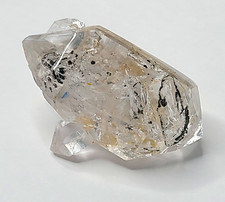 Enhydro Quartz Crystal Specimen  Bubbles & Black Falling Sand 4.62oz  3
