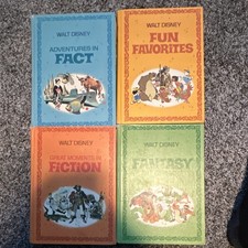 Walt Disney Mickey Mouse 4-Book Set Adventures in Fact, Fun Favorites, Fantasy picture