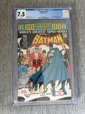 Batman #238 CGC 7.5 Neal Adams Wraparound Cover 1972 White Page DC Comics picture