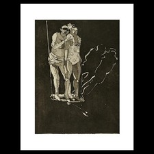 Robert Andrew Parker - The Trapeze Artist (1994) Art Card Print picture
