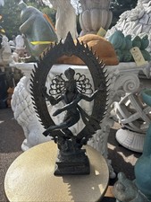 Vintage Antique Bronze Shiva Nataraja 15” Tall picture