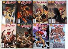 Red Sonja Lot of 9 #9c,9b,10d,10 x2,11d,13,12,14b Dynamite (2006) Comics picture