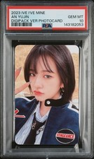 2023 IVE AN YUJIN • PSA 10 • I’VE MINE Digipack Ver. Photocard picture