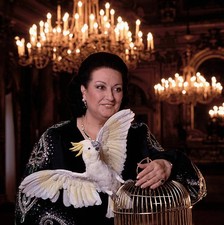 Spanish Opera Soprano Montserrat Caballe Celebrity Historic Old Photo picture