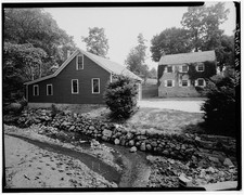 Photo:Hope New Jersey 1930s Moravian Grist Mill Complex Blacksmith Shop picture