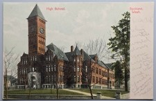 1907 Postcard – South Central High School Spokane WA – Destroyed by Fire 1910 picture