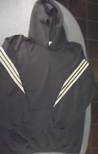 ADIDAS BLACK HOODIE SIZE MENS XL VERY THICK & VERY WARM picture