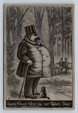Great Atlantic Pacific A & P Large man Small Dog Comic Harrisburg P25 picture