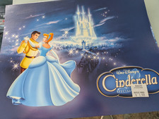 Walt Disney Cinderella Special Edition 4 Lithographs 11x14 Complete Portfolio picture