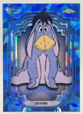 Eeyore 2024 Topps Chrome Disney Sapphire #126 Winnie the Pooh picture