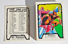 1990 COMIC IMAGES MARVEL COMICS JIM LEE SERIES 1 COMPLETE 45 CARD SET picture